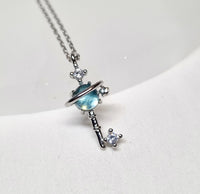 Blue Opalite Key Necklaces