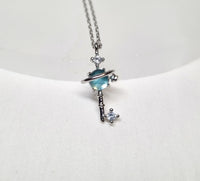 Blue Opalite Key Necklaces