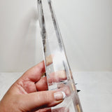 Clear Quartz Tower with Stand