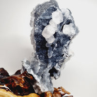 Sphalerite With Calcite and Apophillite Specimen