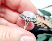 Moonstone 925 Silver Ring