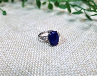 Lapis Lazuli 925 Silver Rings