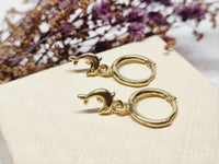 Dolphin 14k Gold Earrings
