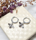 Bumblebee 925 Silver Earrings