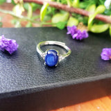 Blue Kyanite Adjustable Rings