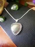 Labradorite Heart Necklaces